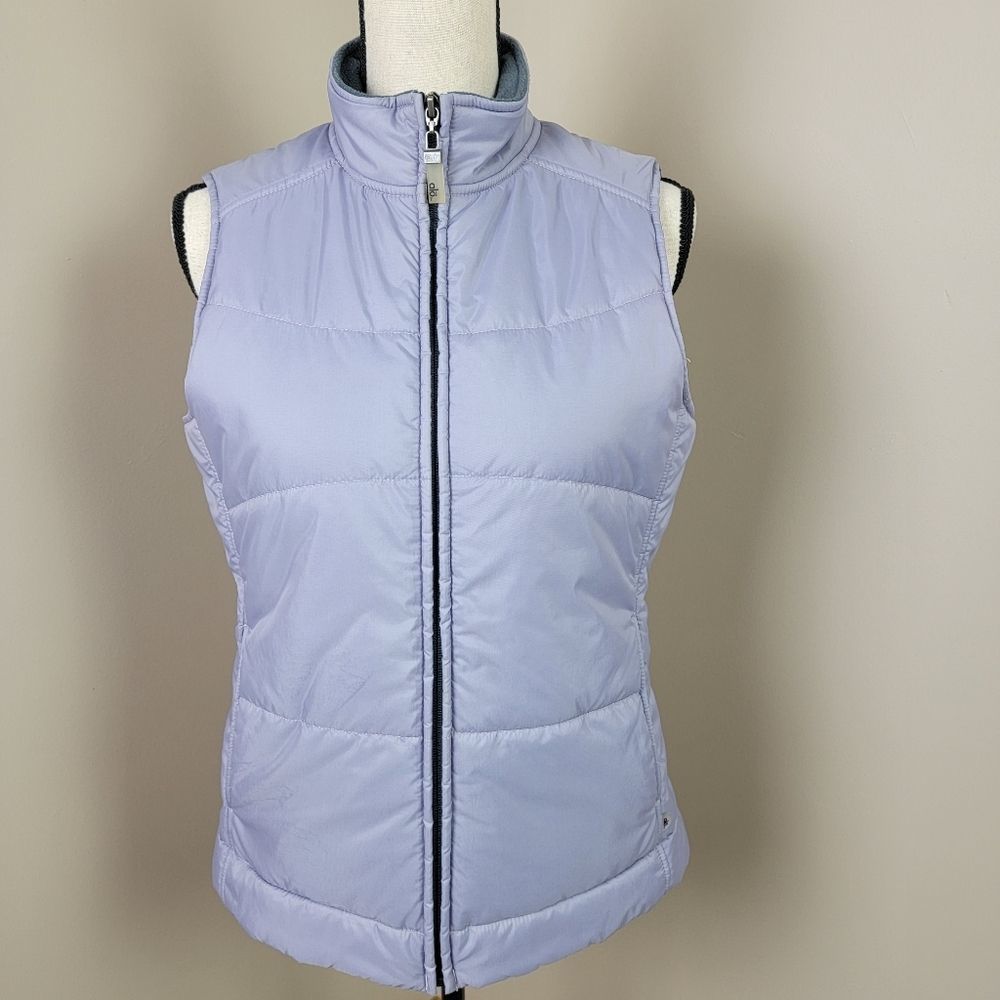 Alo Yoga Lavender Zipper Front Puffer Vest…